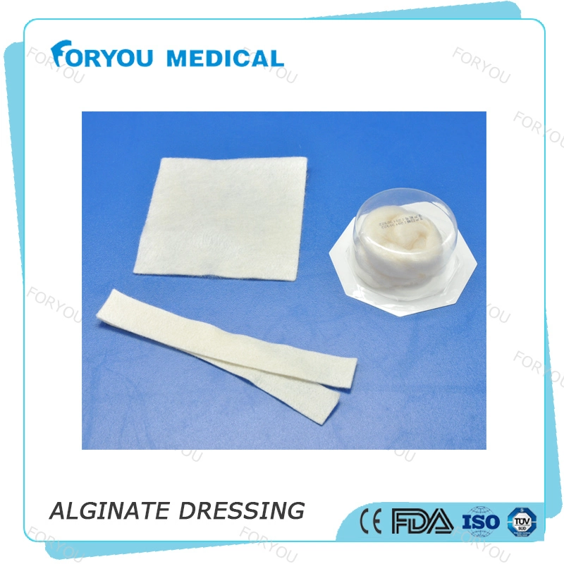 Huizhou Foryou Medical 2g Alginate Pad Wound Dressing Alginate Gel Dressing Calcium