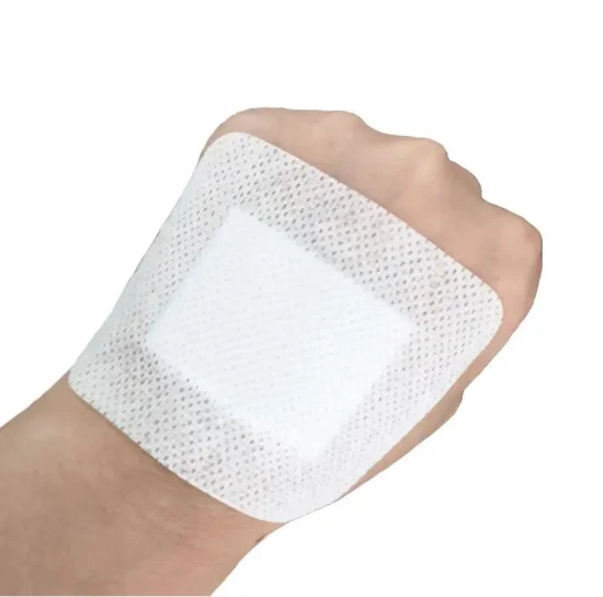 Factory Adhesive Hypoallergenic Hydrogel Collagen Sterile Silicone Foam Absorbent Pad Non Woven Wound Dressing