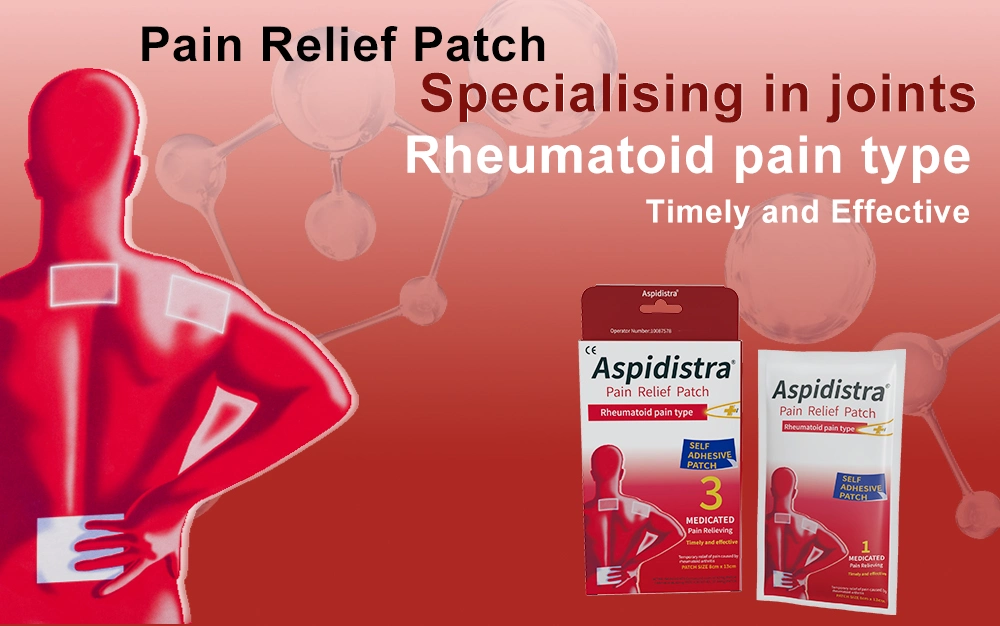 Herbal Formula Highly Breathable Bruises Effective Muscle Sprain Rheumatoid Pain Relief Patch