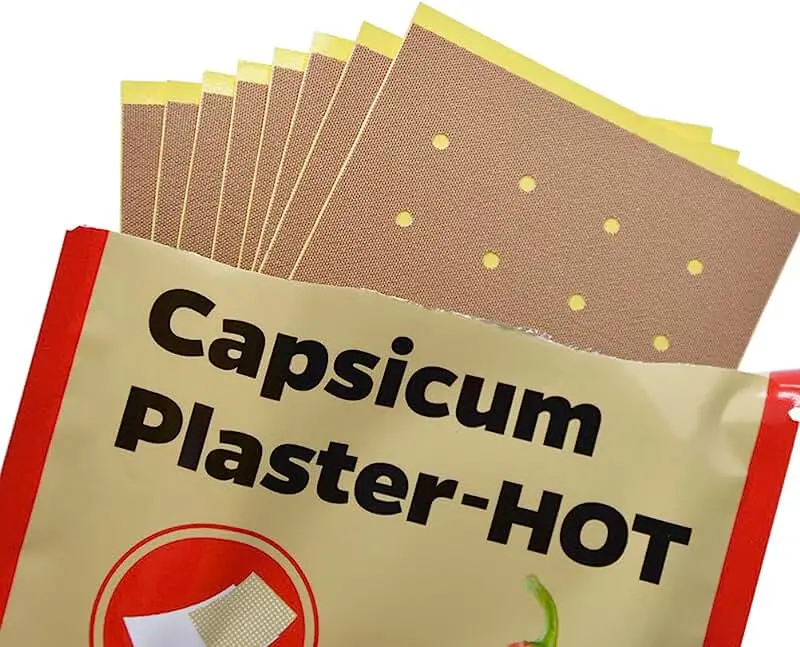 Medical Neck and Shoulder Pain Relief Plaster Hot Pain Patch Capsicum Plaster