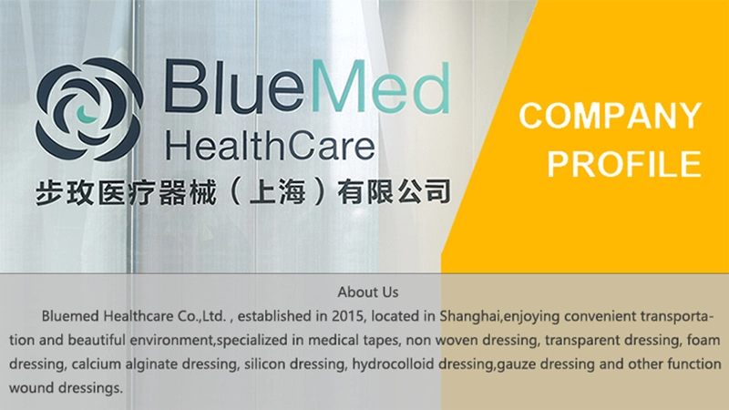 Bluenjoy Medical Transparent Hydrocolloid Dressing Hydrogel Wound Dressing Adhesive Hydrocolloid Patches Dressing
