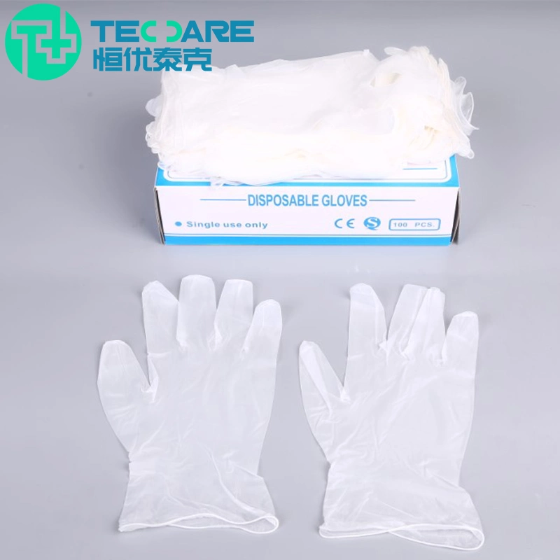 High Quality Homecare Gloves Powder Free PVC Gloves Disposable Vinyl Gloves
