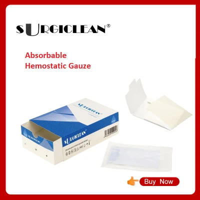 Surgiclean Oxidized Regenerated Absorbable Cellulose Hemostatic Gauze China Manufacturers