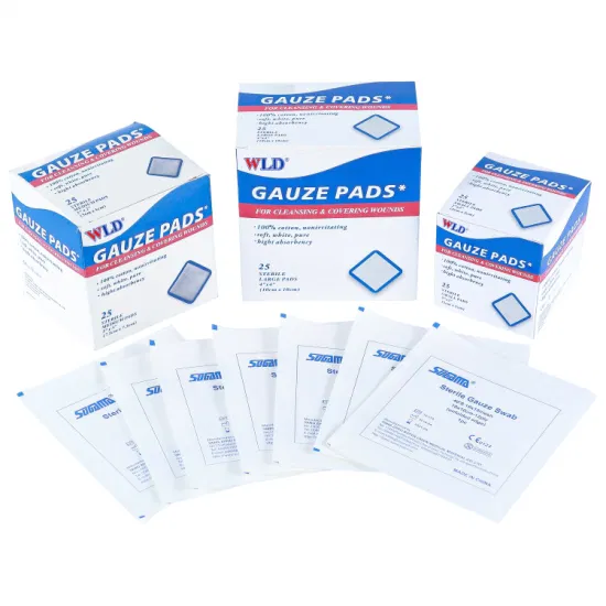 Wholesale Price Surgical Sterile Disposable Gauze with Hemostatic