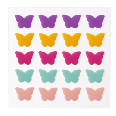 OEM Butterfly Pimple Remove Patch Hydrocolloid Acne Absorbing Cover Patch 20dots/Patch Sterile and Waterproof